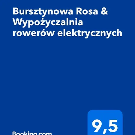 Casa de hóspedes Bursztynowa Rosa&wypożyczalnia Rowerów Elektrycznych Łeba